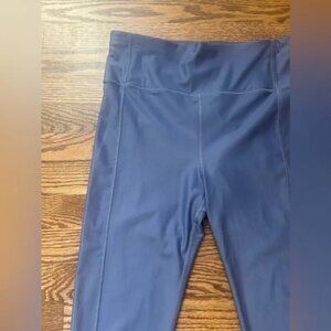 Sweaty Betty 7/8 Leggings In Blue Size Large NWOT